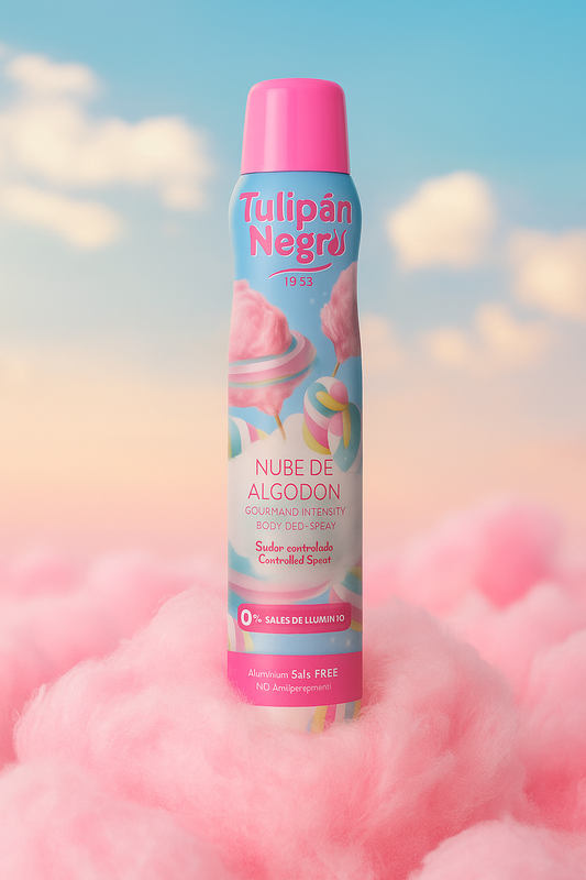 Tulipán Negro – Déodorant Spray Gourmand Intensity Nuage de Coton