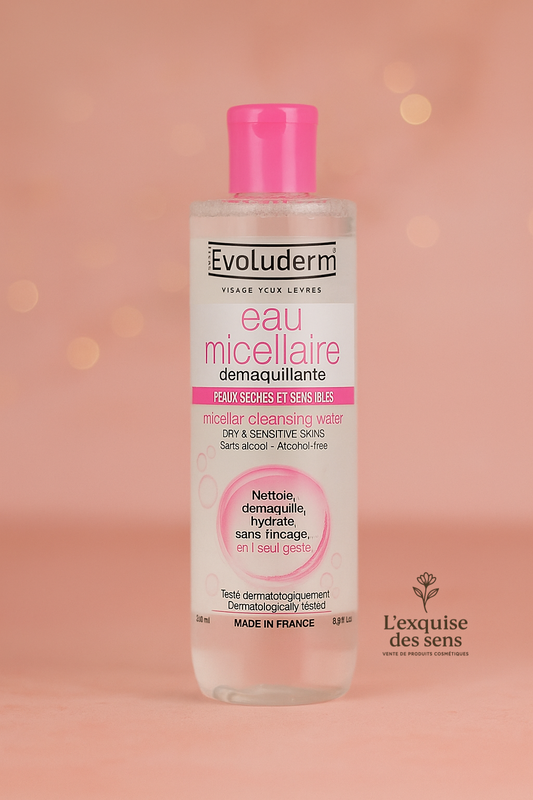 Eau Micellaire Démaquillante peaux sèches & sensible
