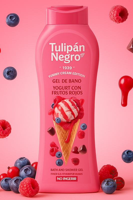 Tulipán Negro – Gel Yaourt aux Fruits Rouges
